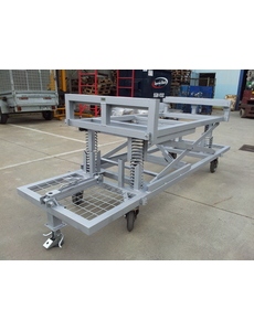 Towable 500kg Scissor Action Trolley