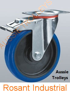 European Castor, Swivel with  Brake and 4