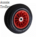 16/6.50-8 Pneumatic Wheel with Plastic Rim