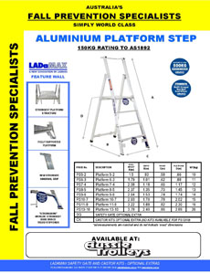 Aluminium Platform Step