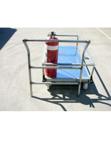 Flat Deck With Rails & Removable Handle