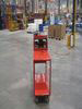 2 Step Pick Trolley With Fold Out Stairs - Front View