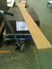 Custom Timber Transport Trolley and Trolley Jack.