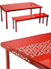 Moroccan Outdoor Setting (Red)