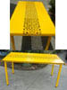 Moroccan Outdoor Setting (Yellow)